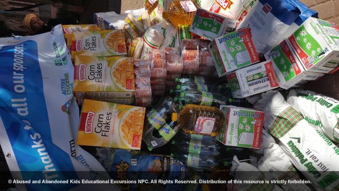  - Food consignment to Impilo Early Development Centre