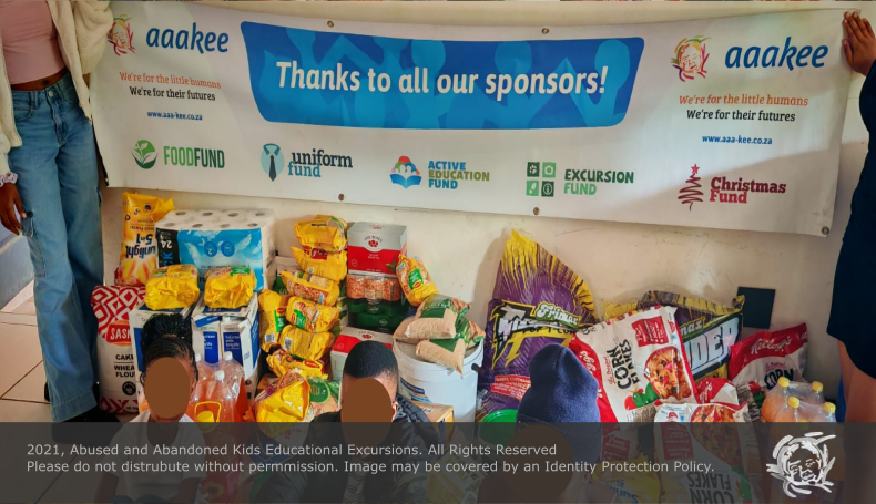  - Food handover to Individual family in Sebokeng